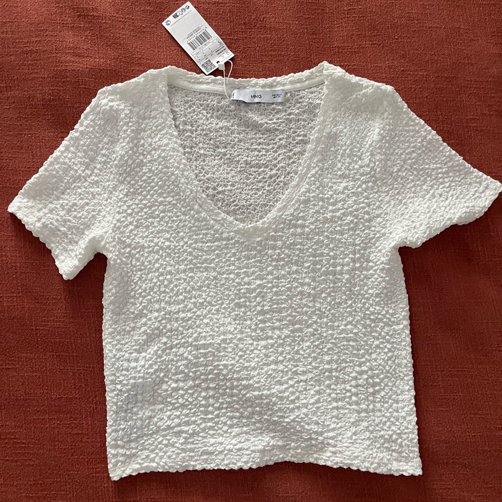 NWT Mango Textured Shirt